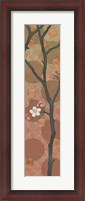 Framed Cherry Blossoms Panel II One Blossom