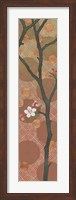 Framed Cherry Blossoms Panel II One Blossom