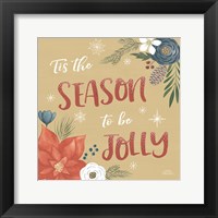 Holiday Garden VII Framed Print