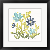 Garden Getaway Flowers IV Framed Print