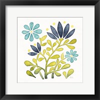 Garden Getaway Flowers III Framed Print