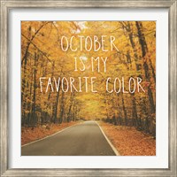Framed October Color II
