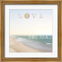 Framed Love the Sea