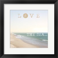 Framed Love the Sea
