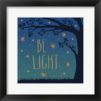 Framed Twilight Fireflies IV