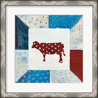 Framed Modern Americana Farm Quilt IV