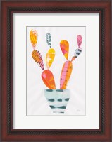 Framed Collage Cactus IV