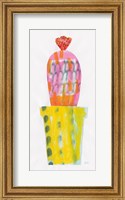 Framed Collage Cactus V