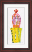 Framed Collage Cactus V