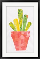 Framed Collage Cactus VI