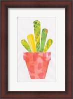 Framed Collage Cactus VI