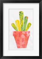 Framed Collage Cactus VI