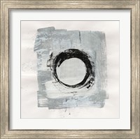 Framed 'Zen Circle I' border=