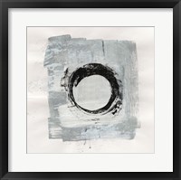Framed 'Zen Circle I' border=