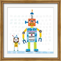Framed Robot Party II on Square Toys