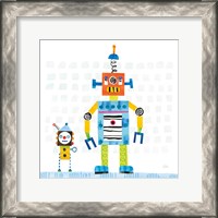 Framed Robot Party II on Square Toys