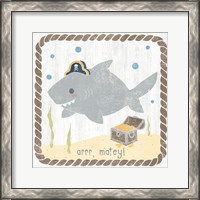 Framed 'Nautical Friends IV' border=