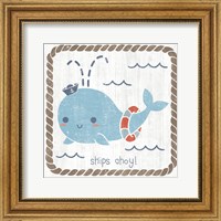 Framed Nautical Friends I