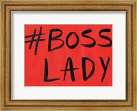Framed Boss Lady