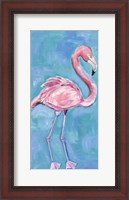 Framed Pink Flaming II