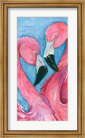Framed Pink Flaming III