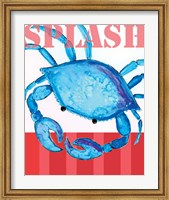 Framed Splash Crab 2