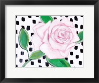 Framed Pink Rose