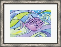 Framed Surfin' Fish