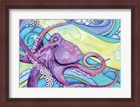 Framed Surfin' Octopus