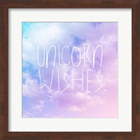 Framed Unicorn Wishes