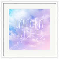 Framed Unicorn Wishes