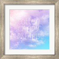 Framed 'Cotton Candy Dreams' border=