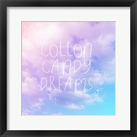 Framed Cotton Candy Dreams
