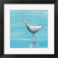 Framed Egret I Bright