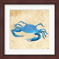 Framed Blue Crab V Neutral Crop