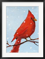 Framed Cardinal I