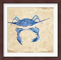 Framed Blue Crab VI Neutral