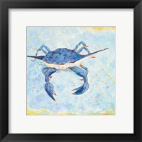 Framed Blue Crab VI