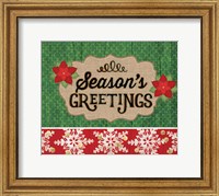 Framed Season's Greetings