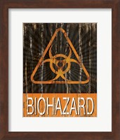 Framed Biohazard