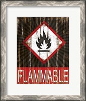Framed Flammable