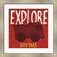 Framed Dump Truck Explore