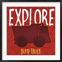 Framed Dump Truck Explore