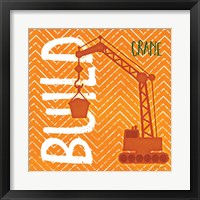 Framed 'Crane Build' border=