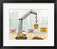 Crane Framed Print