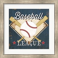 Framed Baseball