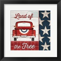 Land of the Free Framed Print