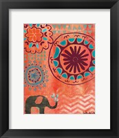 Framed Bohemian Elephant