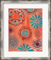 Framed Bohemian Flowers