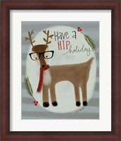 Framed Hip Reindeer